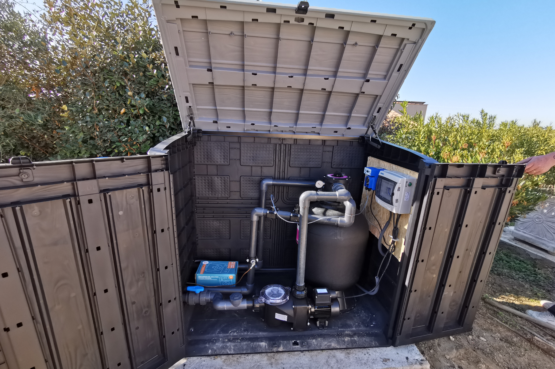 Mise en place de la filtration